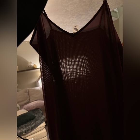 NWOT Parade semi sheer mesh slip dress XL - Picture 3 of 4